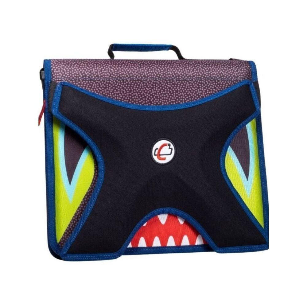 NWT Case-it Monsters Binder THE X-HUGGER 3 Ring Binder 2” Capacity laptop holder